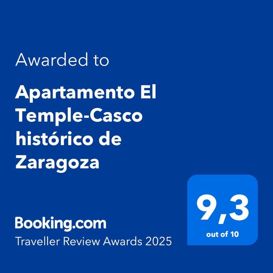 Apartamento El Temple-Casco Historico De Saragozza Esterno foto
